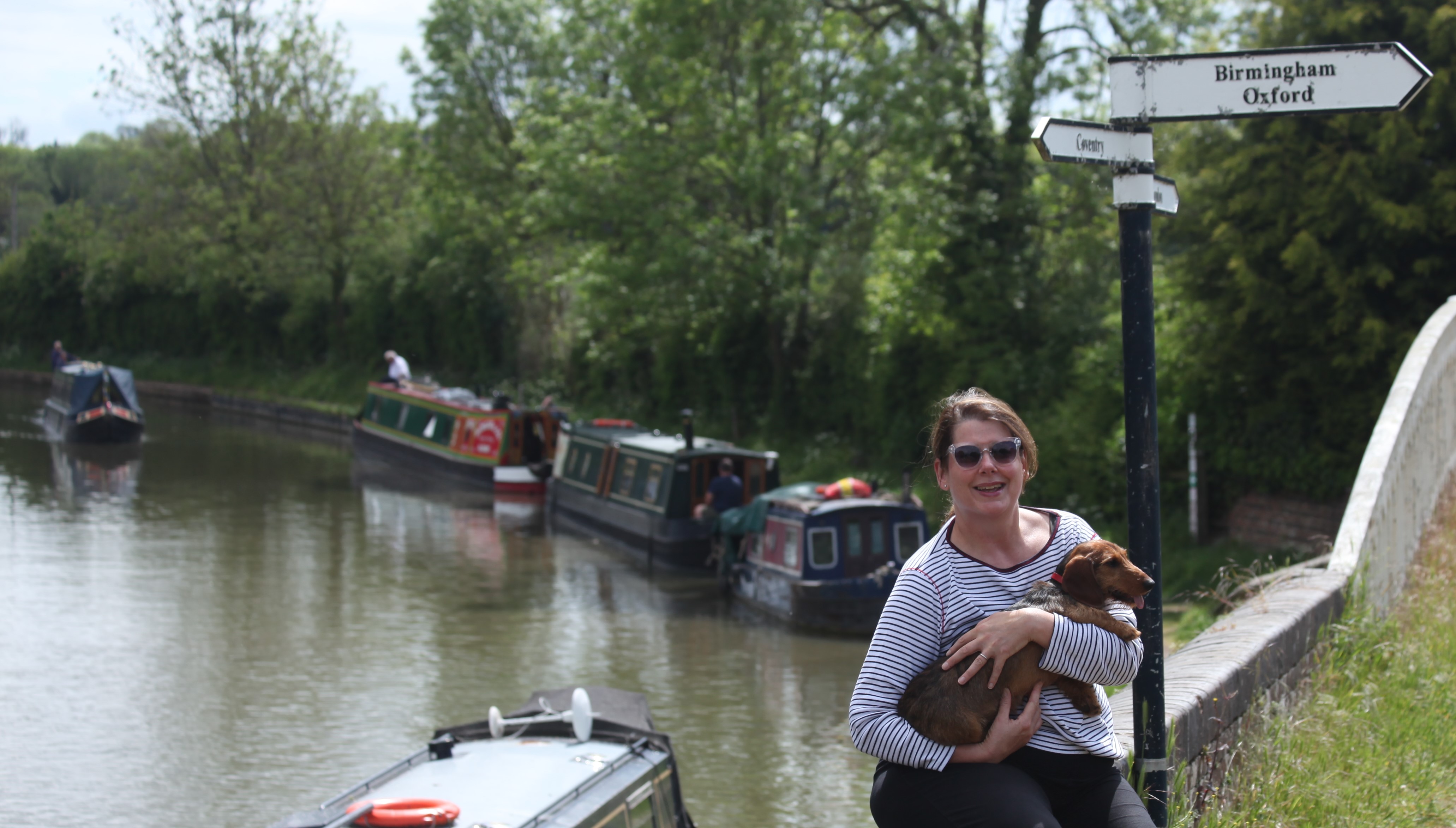 Lola at the Canal
